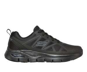 Skechers Work Slip-Resistant: Arch Fit - Axtell Sneaker in Schwarz, Größe 40