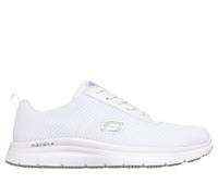 Skechers Work Slip-Resistant Relaxed Fit: Flex Advantage - Bendon Sneaker in Weiss, Größe 44