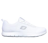Skechers Damen Ghenter Bronaugh Sneaker, White Mesh Water And Stain Repellent Treatmen, 38 EU