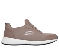 Skechers Work Slip-Resistant: Squad Sneaker in Nature Brown/Gray, Größe 36