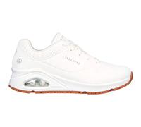 Skechers Damen Uno Sr Sneaker, White Synthetic, 36 EU