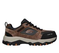 Skechers Work Waterproof: Greetah Sneaker in Braun/Schwarz, Größe 43