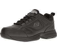 Skechers Work Women's Dighton Bricelyn Wide Work Shoe,Black,6 W US