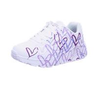 Skechers X JGOLDCROWN für Kinder, weiß, Größe 33 EU