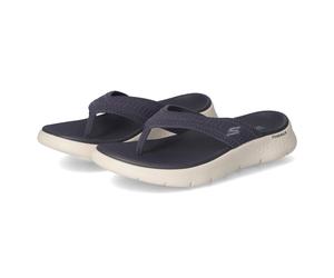 Skechers Zehentrenner HOLLY - Gr. 37 - Blau - Textil