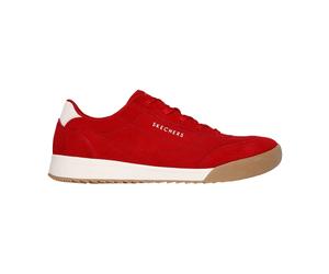 Skechers Zinger 2.0 - Manzanilla Suede für Herren, rot, Größe 43 EU