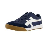 Sneaker SKECHERS "ZINGER-MANZANILLA TOTALE" Gr. 42, blau (navy, weiß) Herren Schuhe Schnürhalbschuhe im coolen Retro-Design (86198738-42)