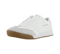 Skechers Sneaker Zinger Manzanilla Totale Weiß Herren Schnürschuh Retro-Design Größe 42