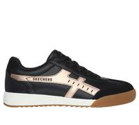 Skechers Zinger - Metallic Roads Sneaker in Schwarz/Roségold, Größe 37.5