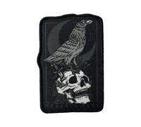 Skelett-Adler Klett Patches lustig Hook Patch Aufnäher Applikation Für Taktische Militär Kleidung Rucksack Baseballkappe Uniform Weste