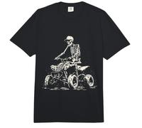 Skelett ATV Quad Bike Lustig Goth Gothic Halloween Comfort Colors Adult Heavyweight T-Shirt