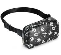 Skellington-Gürteltasche für Damen, Motiv: Disney Jack, Crossbody, Bauchtasche, Hüfttasche