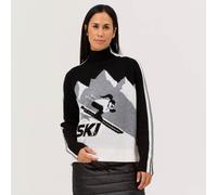 Ski Cortina Sweater Strickpullover Damen - black (w/o Cortina) - XS