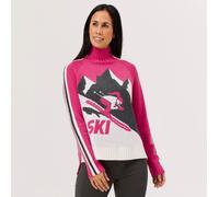 Ski Cortina Sweater Strickpullover Damen - magenta (w/o Cortina) - S