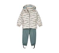 Skianzug "FIOS 22 MNS ST", Kinder, Gr. 86/92, grasgrün, Obermaterial: 100% Polyester;Futter: 100% Polyester, FIRST INSTINCT BY KILLTEC, Sportanzüge Skianzug, Regen-Set für Kinder, wasserdicht, mit Tie