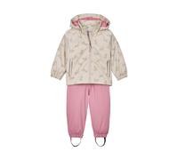Skianzug "FIOS 22 MNS ST", Kinder, Gr. 86/92, pink, Obermaterial: 100% Polyester;Futter: 100% Polyester, FIRST INSTINCT BY KILLTEC, Sportanzüge Skianzug, Regen-Set für Kinder, wasserdicht, mit Tier-Pr