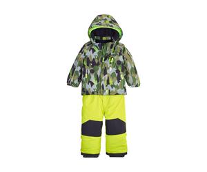 Skianzug "FISW 32 MNS JCKT AND PNTS", Kinder, Gr. 86/92, grün (olivgrün), Obermaterial: 100% Polyester.Futter: 100% Polyester.Füllung: 100% Polyester, FIRST INSTINCT BY KILLTEC, Sportanzüge Skianzug, 