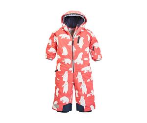 Skianzug "FISW 33 MNS ONPC", Kinder, Gr. 110/116, rot, Obermaterial: 100% Polyester.Futter: 100% Polyester.Füllung: 100% Polyester, FIRST INSTINCT BY KILLTEC, Sportanzüge Skianzug, Wasserdichter Kinde
