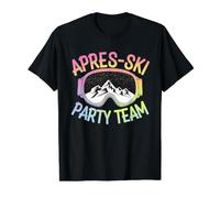 Skifahren Winter Sport Ski Party Lustiges Team Apres Ski Preisgünstiges Grafik-T-Shirt