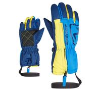 Ziener Kleinkind Leo Ski-Handschuhe/Wintersport | Langer Reißverschluss, Leash, Persian Blue, 92cm