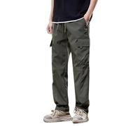 Skihosen Herren Orange Jogginghose Stoffhose Funktionshose Fleece Kaschmir Untersetzte Pluderhose Flanell Weites Maurer Elegant Knöpfen Asymmetrische Strickhose Dicken Waisted 21 Rodeo Bunten