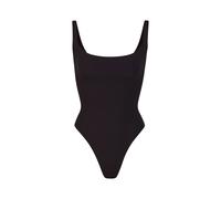 SKIMS Damen Bodysuit FITS EVERYBODY SQUARE NECK, schwarz, Gr. M