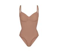 SKIMS Damen Bodysuit SEAMLESS SCULPT BRIEF, sand, Gr. M