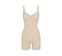 SKIMS Damen Bodysuit SEAMLESS SCULPT MID THIGH, sand, Gr. M
