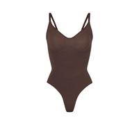 SKIMS Damen Bodysuit SEAMLESS SCULPT THONG, braun, Gr. M
