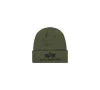 Alpha Industries - 3D Beanie Mütze - Dark Green universell