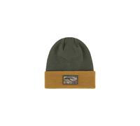 Skimütze ALPHA INDUSTRIES "Alpha Industries Accessoires - Headwear Crew C Label Beanie" grün (dark olive) Damen Mützen (96105020-0) dark olive