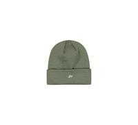 Skimütze ALPHA INDUSTRIES "Metal Logo Beanie", Herren, Gr. onesize, sage, grün, Obermaterial: 100% Polyacryl, Mützen (54278145-0) sage, grün