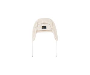 Skimütze ALPHA INDUSTRIES "Teddy Hat", Damen, Gr. onesize, weiß (sanftes weiß), Obermaterial: 100% Polyester, Futter: 100% Nylon, Füllung: 100% Polyester, Mützen (17361451-0) sanftes weiß