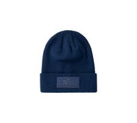 Skimütze ALPHA INDUSTRIES "Velcro Beanie", Herren, Gr. onesize, blau (ultra navy), Obermaterial: 100% Polyacryl, Mützen (15453146-0) ultra navy