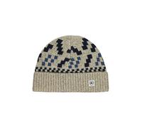 Skimütze LERROS "LERROS Norweger-Strickmütze mit Fleecefütterung", Damen, tender beige melange, 59% Baumwolle, 34% Polyacryl, 7% Nylon, Mützen (57873631-0) tender beige melange