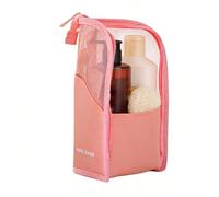 Skin Care Carrier with Grip, Professional Wash Kit with Frame, Vertical Vanity Vault, Reinforced Mesh Piece, Modern Chic Theme for Hotels, Outdoor Brush Holder Accessories for Girls, Personal Grooming
