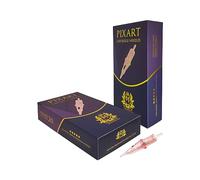 Skin Monarch Pixart Premium PMU Universal-Kartuschennadeln, ideal für Lippen, Augenbrauen, Augen, 20 Stück (1RL 0.30mm Long Taper)