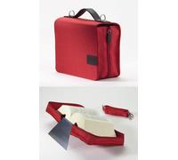 SKIN Tasche BASIC 2.0 Gr. L (Sartorius) rubin-rot / mit Tragegurt & Buchstütze