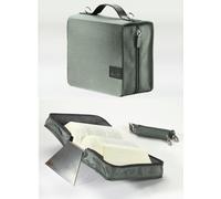 SKIN Tasche BASIC Gr. L (Sartorius) silber-grau / mit Tragegurt & Buchstütze Lifestyle - -