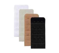 Skin Wrap Accessories BH Verlängerung 2er-Set BH Verschluss Erweiterung Bra Extender BH Verschluss Verlängerung 1er, 2er oder 3er Haken in Schwarz Weiß Haut