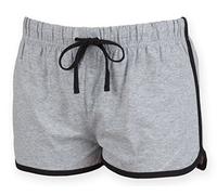 Skinni Fit Damen Short Gr. XL, Heather/Black