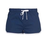 Skinni Fit SF - Shorts für Damen (42 DE) (Marineblau/Weiß)