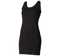 Skinnifit Damen Stretch Tank Top SK104 Gr. L, Schwarz