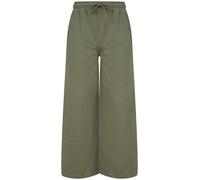 Skinnifit SF Damen Yogahose Jogginghose Wohlfühlhose Loungehose mit weiten Beinen kein Bündchen Recycling Material Khaki XXL