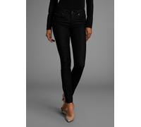 Skinny-fit-Jeans ARIZONA "Shaping", Damen, Gr. 18, K + L Gr, schwarz (schwarz washed), Jeans, Obermaterial: 79% Baumwolle, 19% Polyester, 2% Elasthan, Basic, eng lang, Jeans, skinny Passform, normale