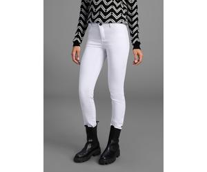 Skinny-fit-Jeans ARIZONA "Ultra-Stretch", Damen, Gr. 20, K + L Gr, weiß, Denim/Jeans, Obermaterial: 65% Baumwolle, 33% Polyester, 2% Elasthan, Basic, extraeng lang, Jeans, extra-enger Beinverlauf, nor