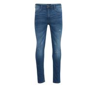 Skinny-fit-Jeans BLEND "BHEcho", Herren, Gr. 34, Länge 34, denim middle blau, Jeans, 89% Baumwolle, 7% Elastodien, 4% Elasthan, unifarben, skinny fit normal, Jeans, Jeanshose mit normalem Bund und sch