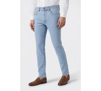Skinny-fit-Jeans CALVIN KLEIN JEANS "SKINNY", Herren, Gr. 32, Länge 30, adam lt stone, Denim/Jeans, Obermaterial: 80% Baumwolle, 12% Polyester, 6% Elastomultiester, 2% Elasthan, skinny fit normal, Jea