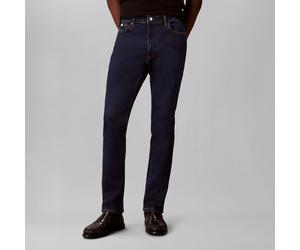 Skinny-fit-Jeans CALVIN KLEIN JEANS "SKINNY", Herren, Gr. 33, Länge 30, blau (schwarz ck stone), Denim/Jeans, Obermaterial: 80% Baumwolle, 12% Polyester, 6% Elastomultiester, 2% Elasthan, skinny fit n