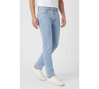 Skinny-fit-Jeans CALVIN KLEIN JEANS "SKINNY", Herren, Gr. 36, Länge 32, adam lt stone, Denim/Jeans, Obermaterial: 80% Baumwolle, 12% Polyester, 6% Elastomultiester, 2% Elasthan, skinny fit normal, Jea